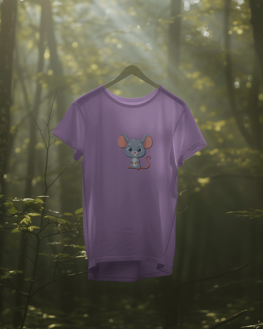 Style & Ultra-Smooth Comfort – Cute Mouse Tee
