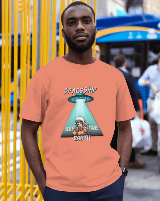 See You in Style – Ultra-Smooth Spaceship Tee