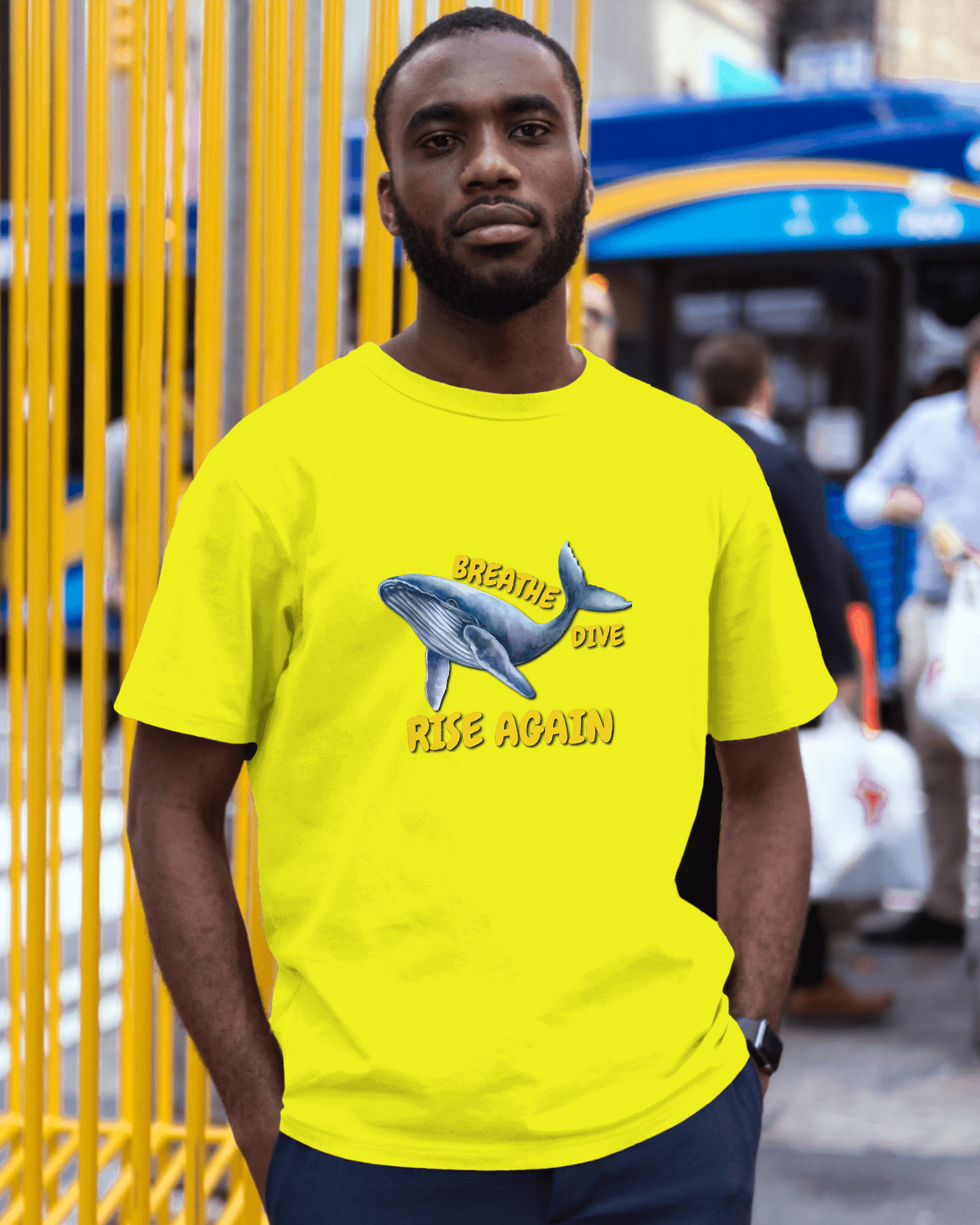 Dive into Ultimate Comfort – Ultra-Smooth Whale Tee