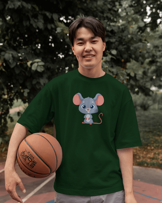 Style & Ultra-Smooth Comfort – Cute Mouse Tee