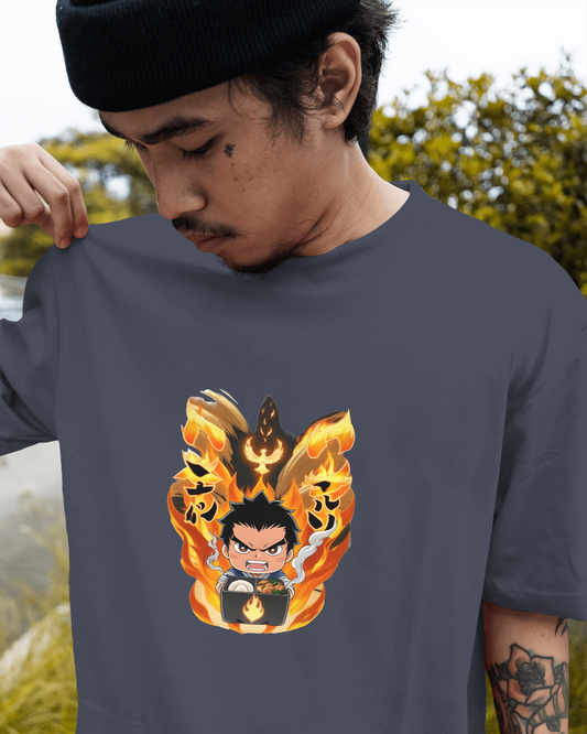 Premium Cotton T-Shirt – Inferno Fighter Edition