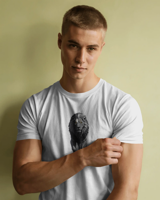 Premium Cotton T-Shirt – King of the Wild Edition