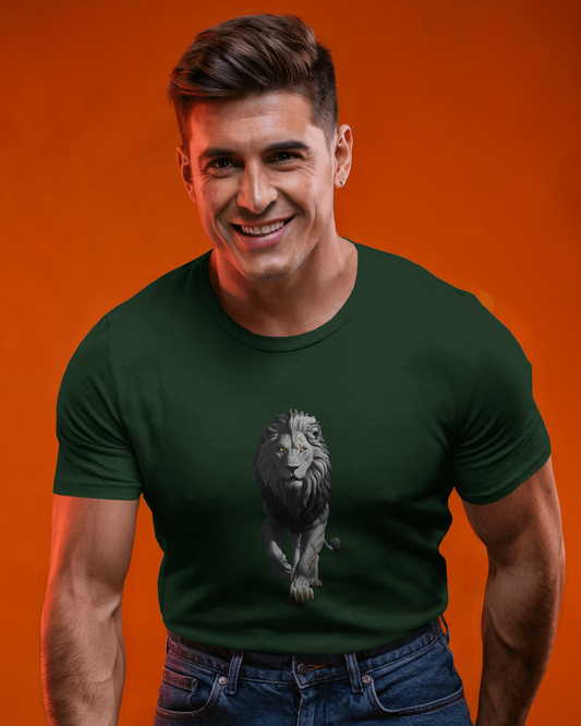 Premium Cotton T-Shirt – King of the Wild Edition