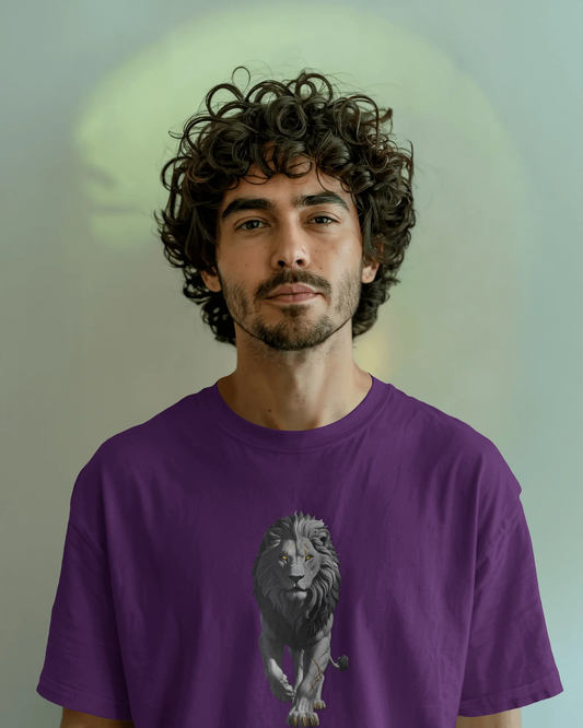 Premium Cotton T-Shirt – King of the Wild Edition