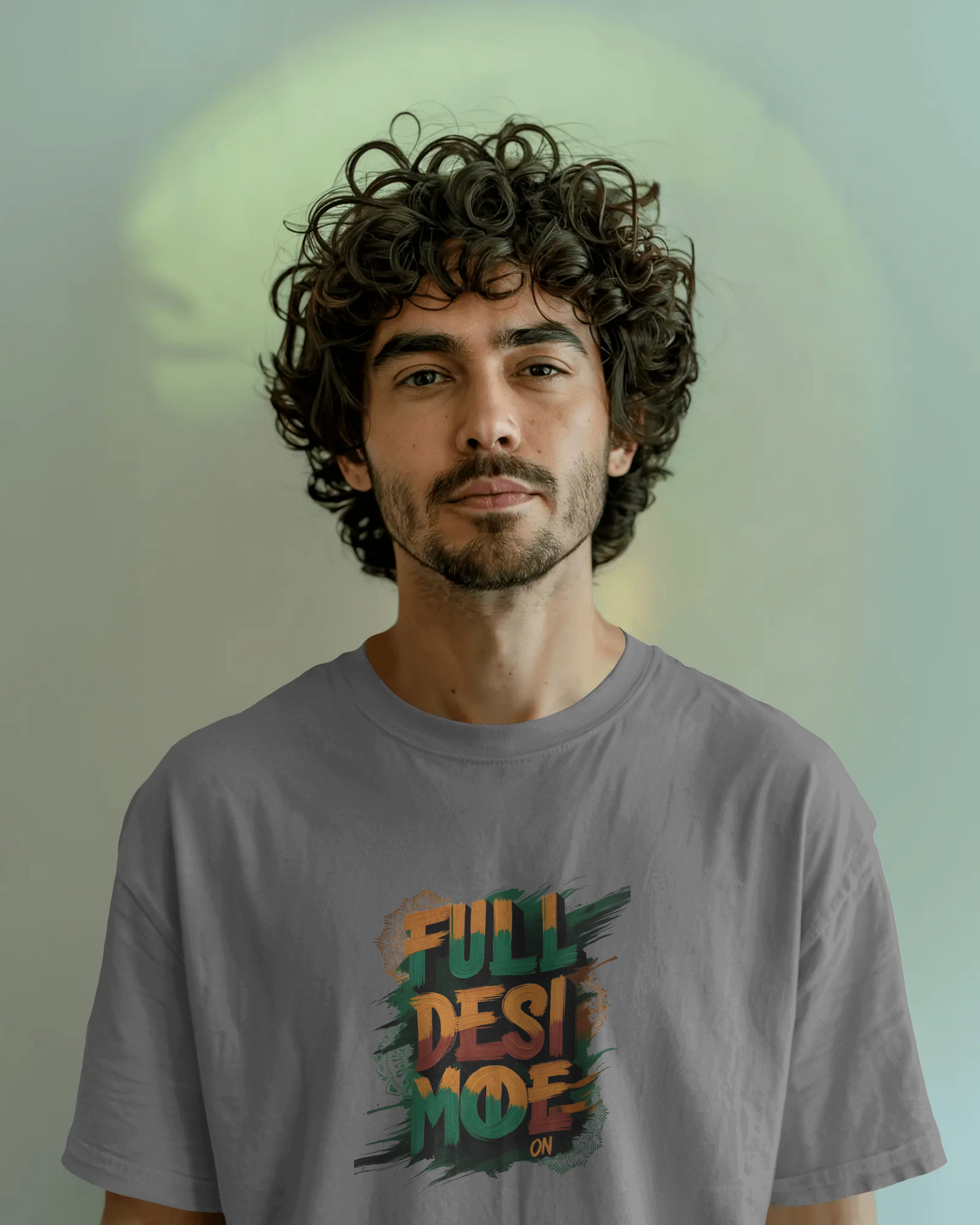 Earth & Thread | FULL DESI MODE 100% Cotton Regular Fit T-Shirt - Premium Vibrant Cultural Tee