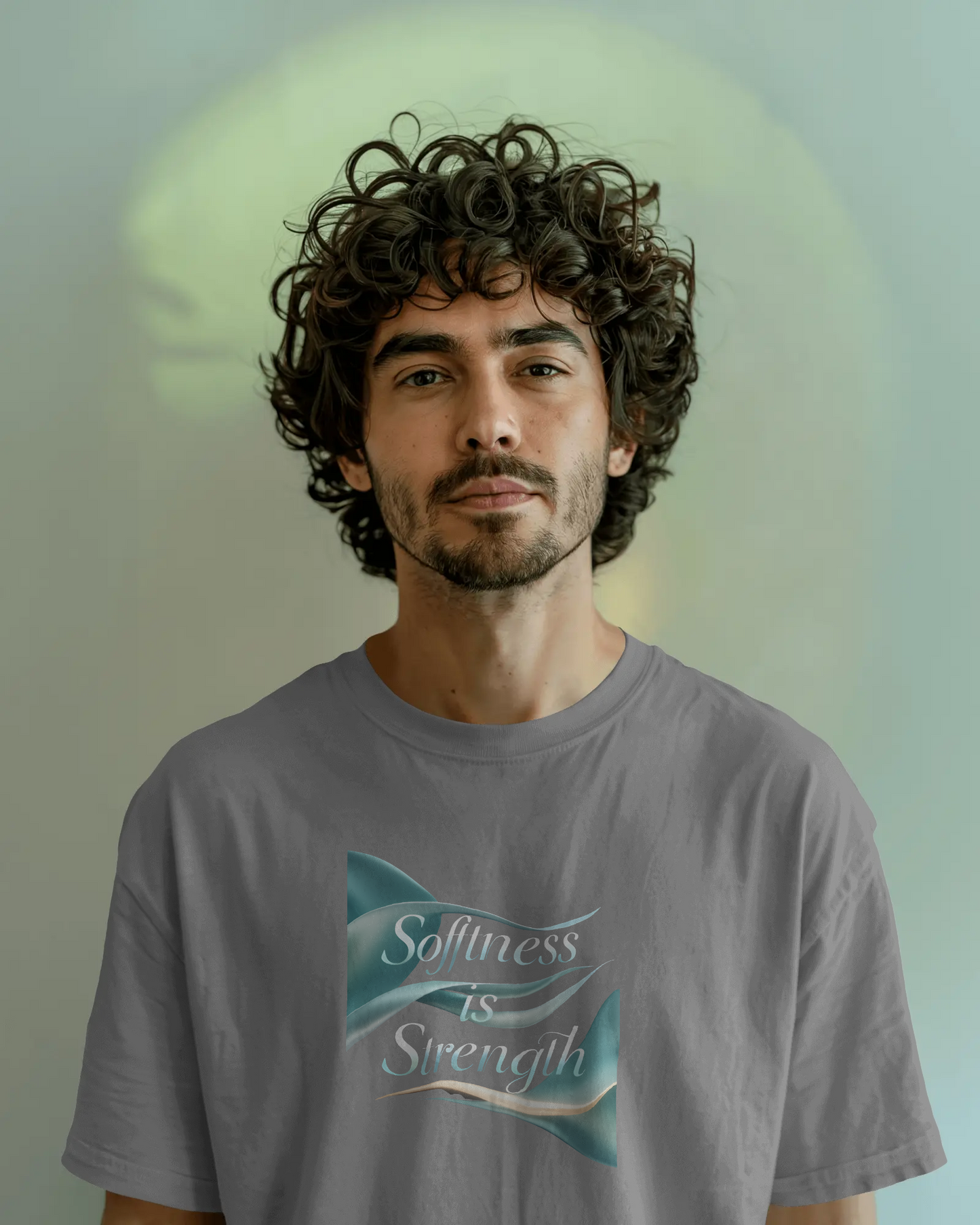 Earth & Thread | Softness Is Strength 100% Cotton Regular Fit T-Shirt - Premium 180 GSM Empowering Tee