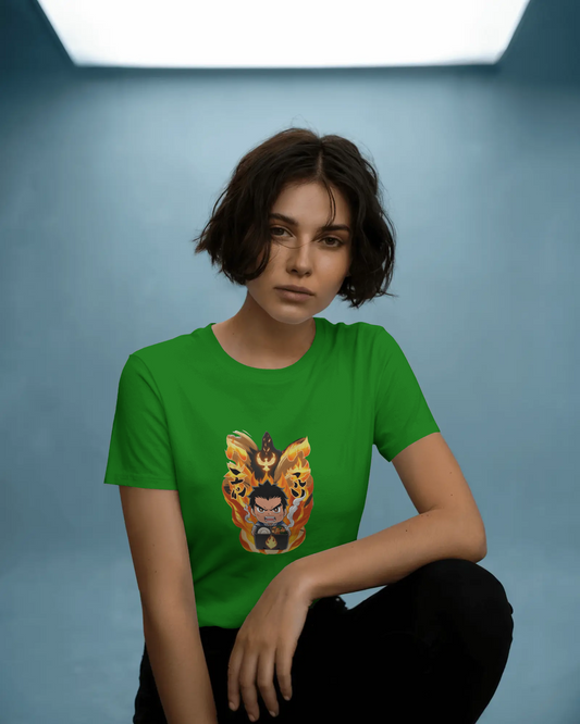 Premium Cotton T-Shirt – Inferno Fighter Edition