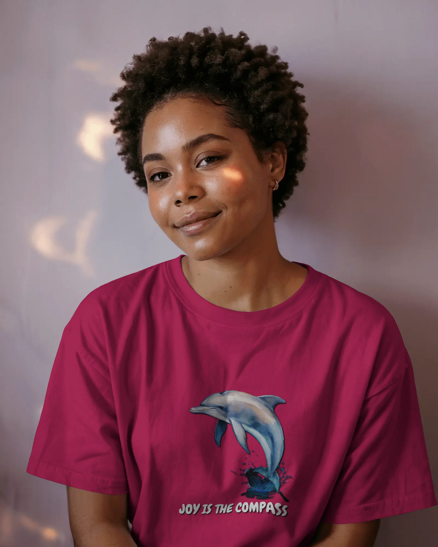 Glide into Comfort – Ultra-Smooth Dolphin Tee