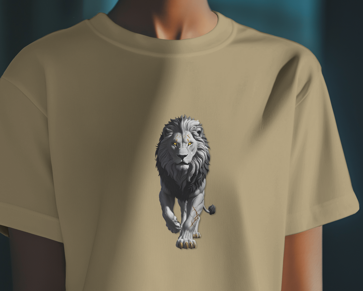 Premium Cotton T-Shirt – King of the Wild Edition