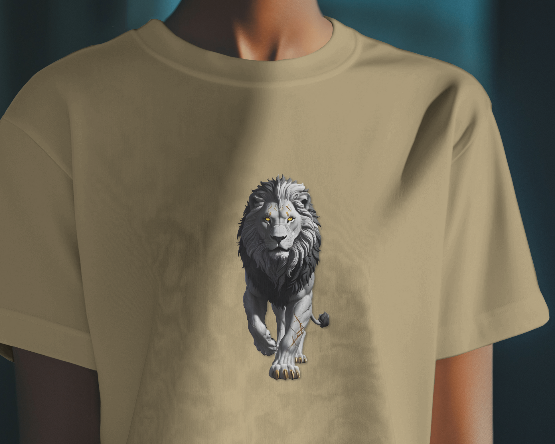 Premium Cotton T-Shirt – King of the Wild Edition