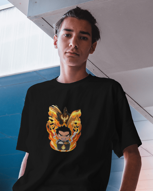 Premium Cotton T-Shirt – Inferno Fighter Edition