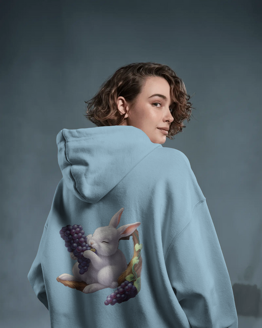 🎩 Oversized Hoodie – Midnight Gentleman Edition