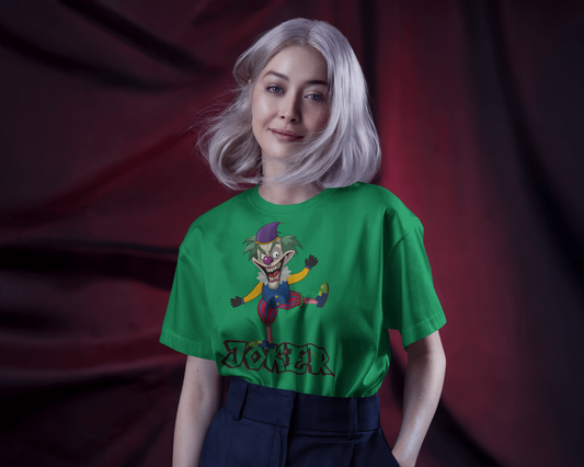 Unleash Your Inner Joker in Oversized Comfort – Joker Tee