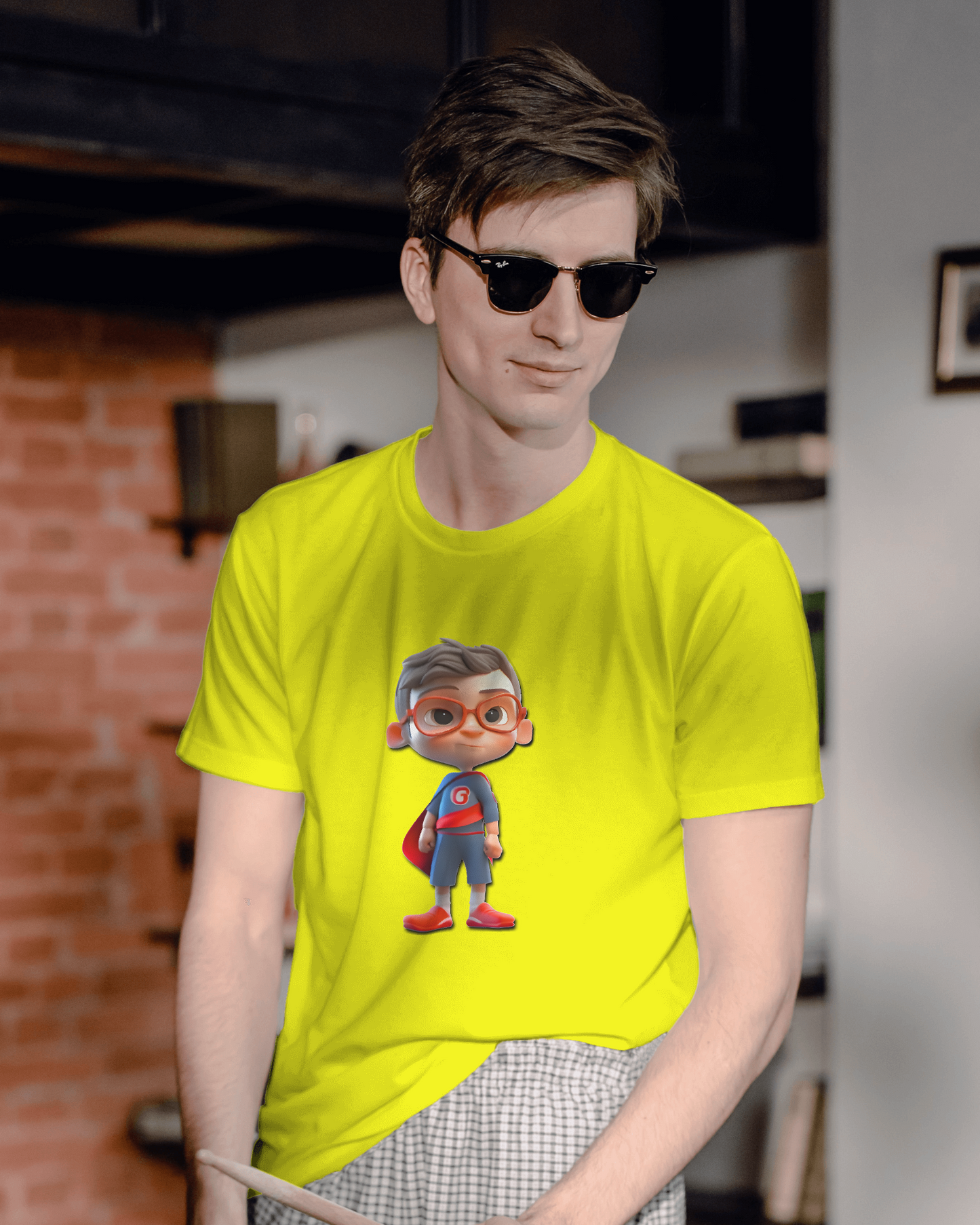 Unleash Your Inner Hero – Ultra-Smooth Superhero Tee