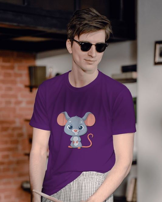 Style & Ultra-Smooth Comfort – Cute Mouse Tee