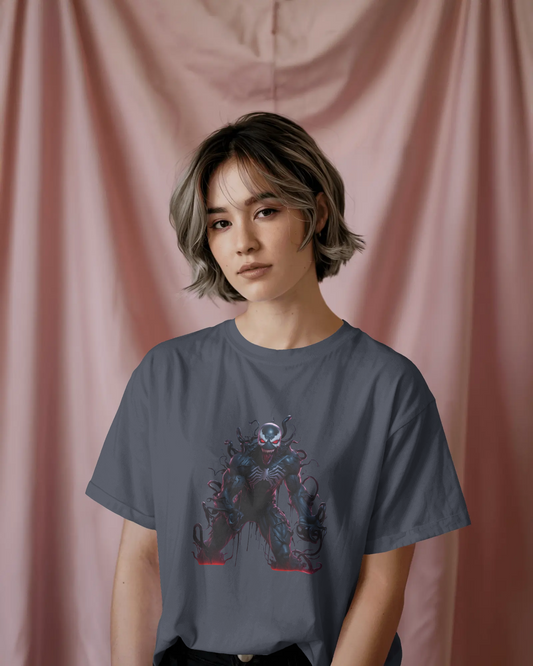 Premium Cotton T-Shirt – Shadow Fury Edition