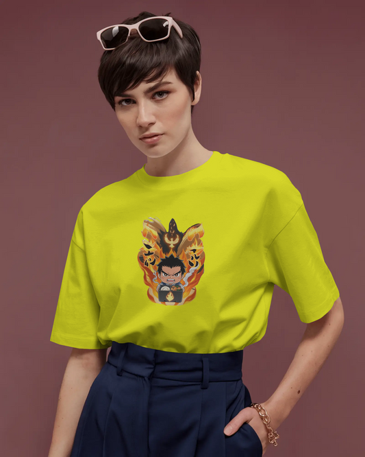 Premium Cotton T-Shirt – Inferno Fighter Edition