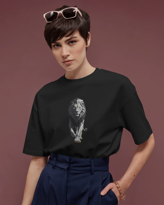 Premium Cotton T-Shirt – King of the Wild Edition