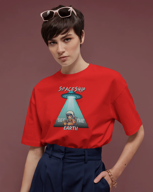 See You in Style – Ultra-Smooth Spaceship Tee
