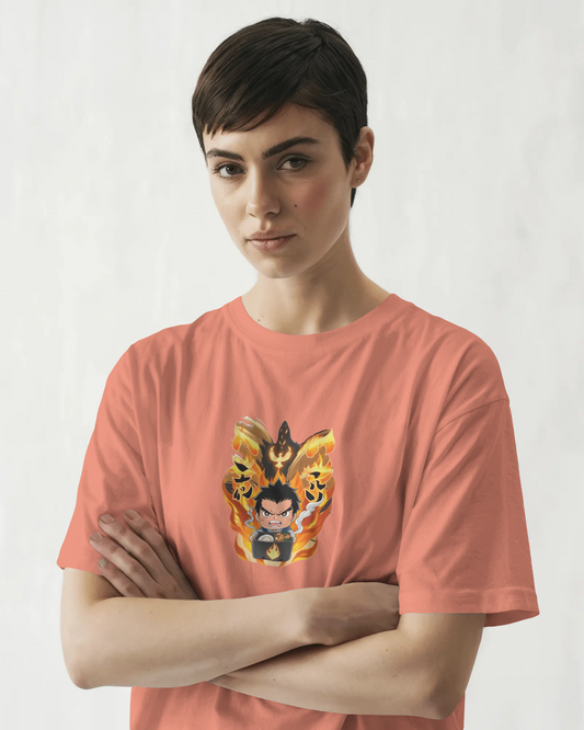 Premium Cotton T-Shirt – Inferno Fighter Edition