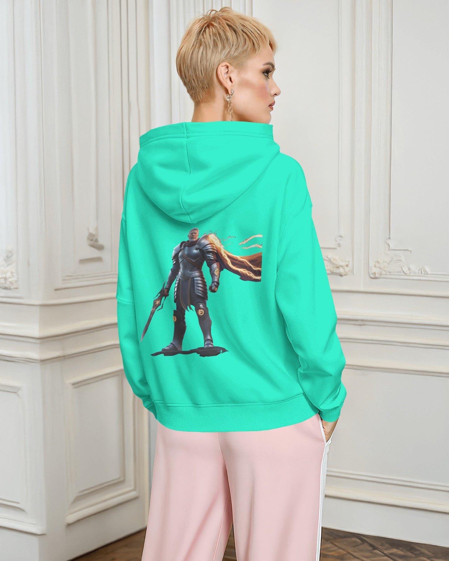 Oversized Hoodie – Warrior’s Shield Edition