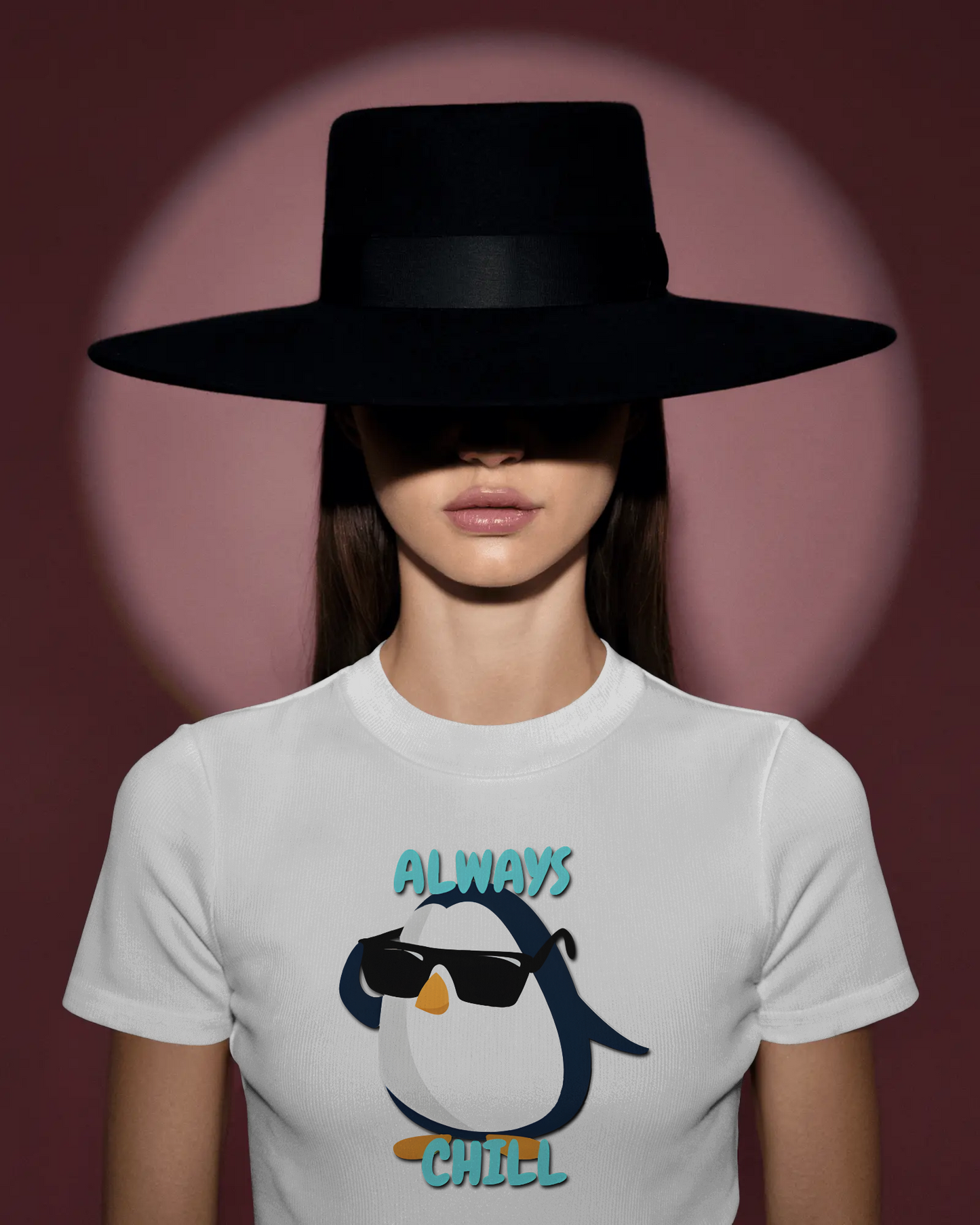 Chill in Ultra-Smooth Comfort – Premium Cotton Penguin Tee
