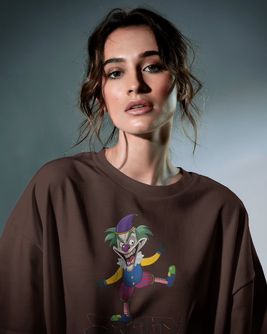 Unleash Your Inner Joker in Oversized Comfort – Joker Tee