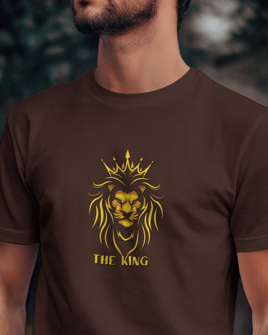 Rule in Ultra-Smooth Comfort – The King Lion Tee