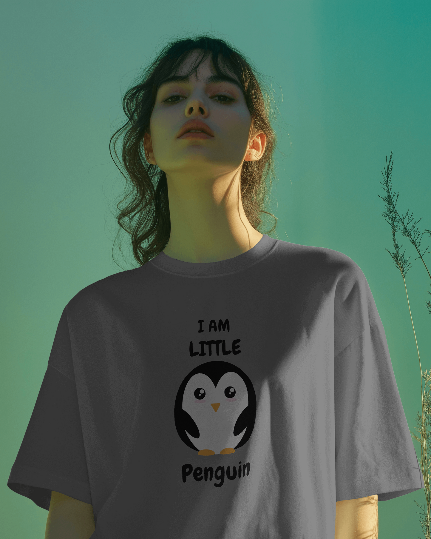 Ultra-Smooth Comfort – Premium Cotton Cute Penguin Tee