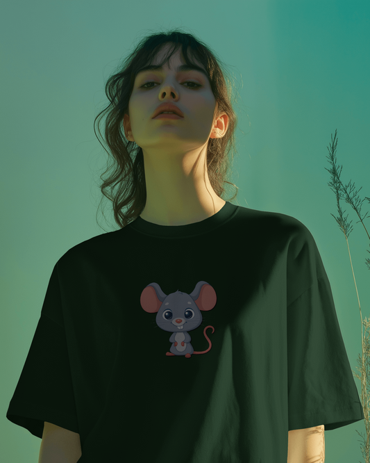 Style & Ultra-Smooth Comfort – Cute Mouse Tee