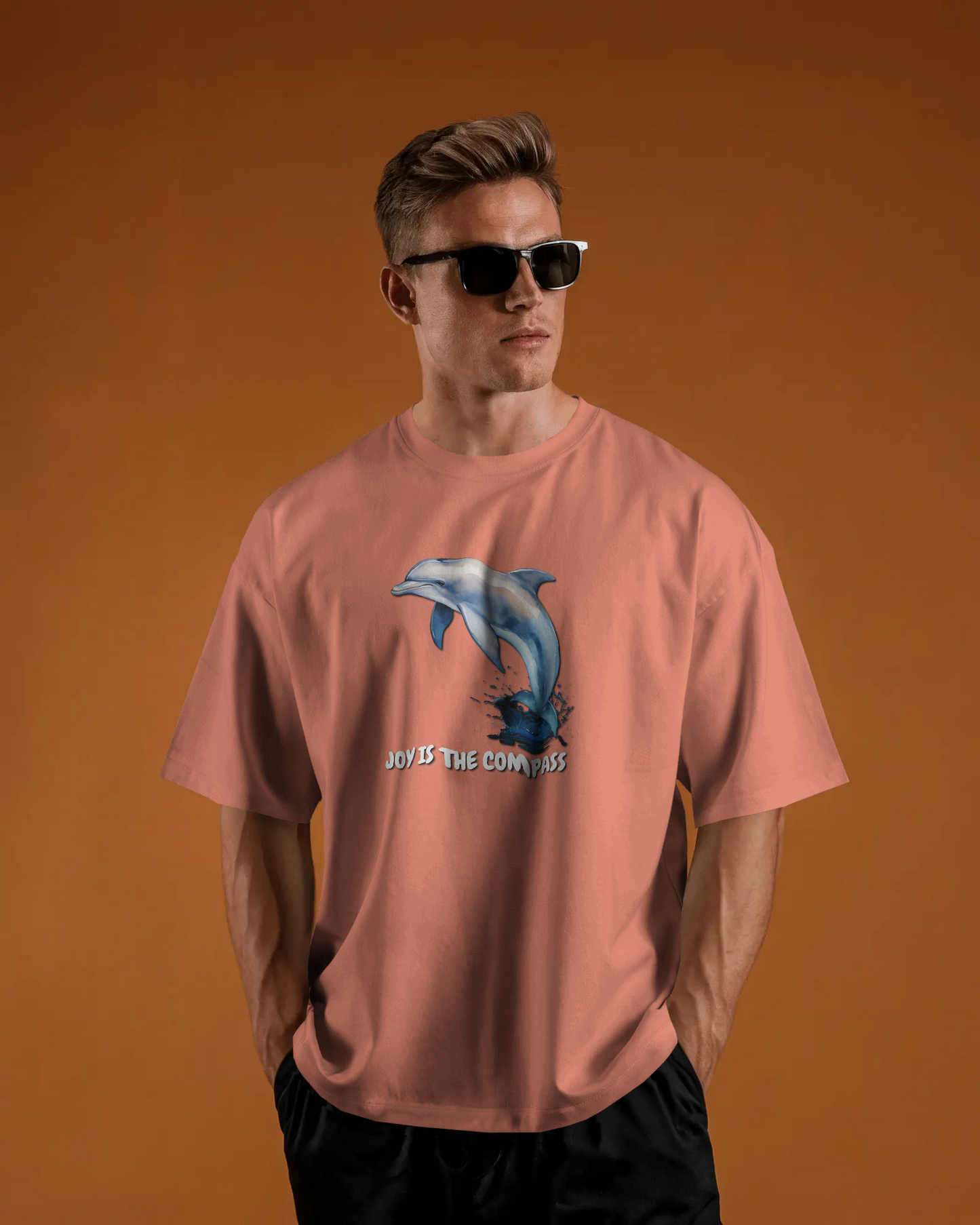 Glide into Comfort – Ultra-Smooth Dolphin Tee