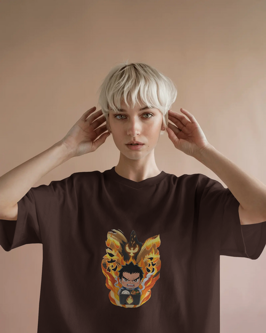 Premium Cotton T-Shirt – Inferno Fighter Edition