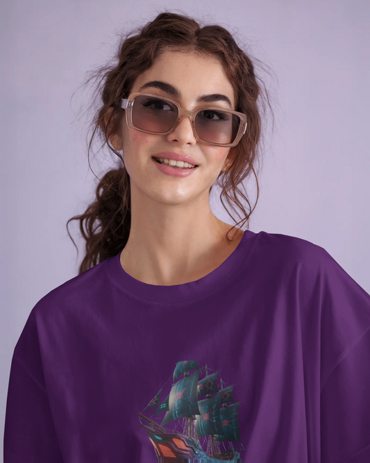 Premium Cotton T-Shirt – Ocean Voyager Edition