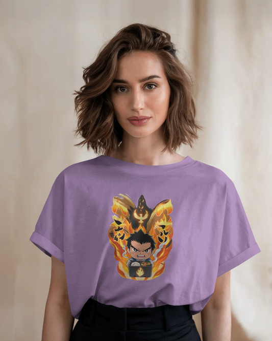 Premium Cotton T-Shirt – Inferno Fighter Edition