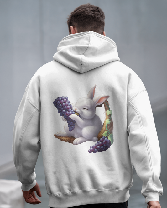 🎩 Oversized Hoodie – Midnight Gentleman Edition