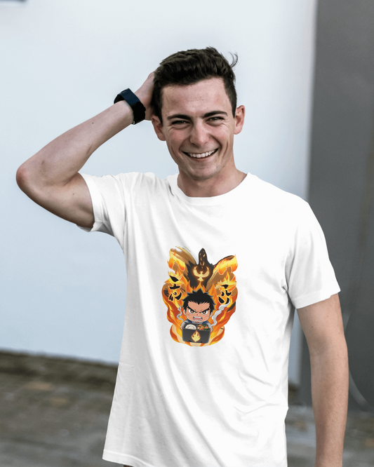 Premium Cotton T-Shirt – Inferno Fighter Edition