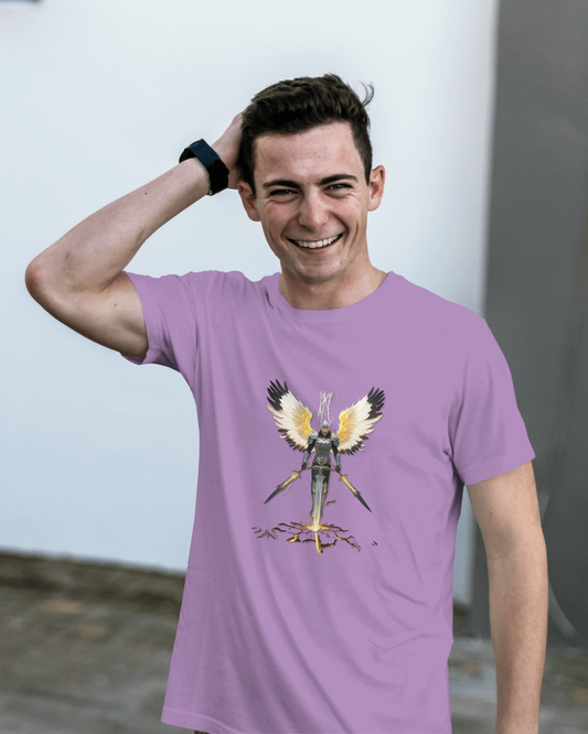 Premium Cotton T-Shirt – Guardian Warrior Edition