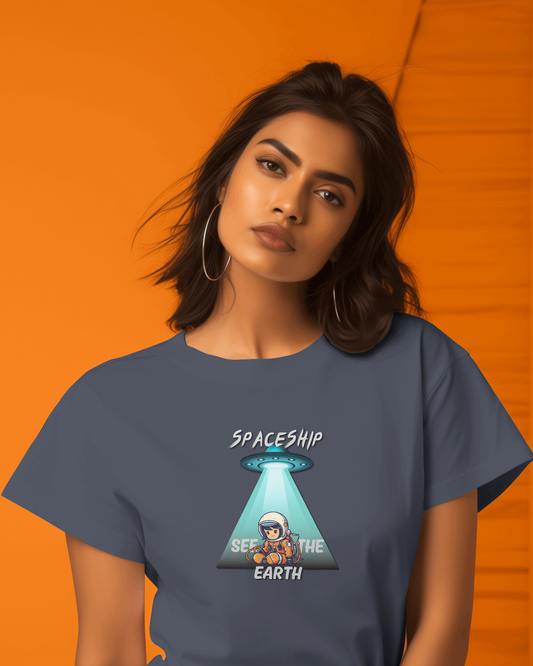See You in Style – Ultra-Smooth Spaceship Tee