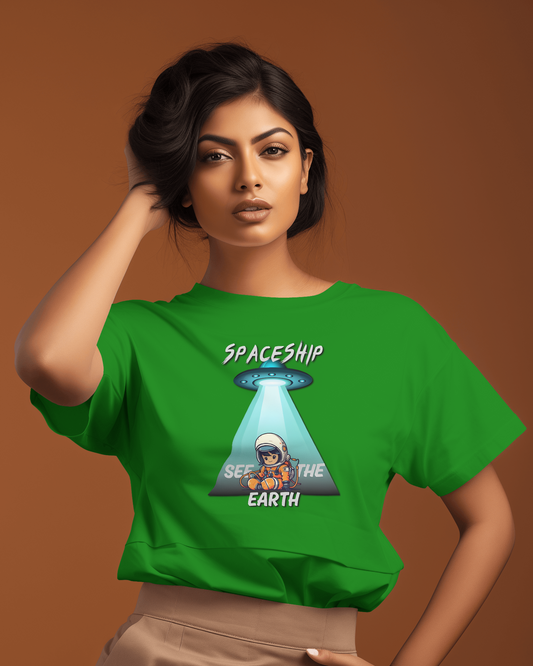 See You in Style – Ultra-Smooth Spaceship Tee