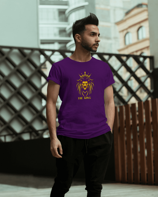 Rule in Ultra-Smooth Comfort – The King Lion Tee