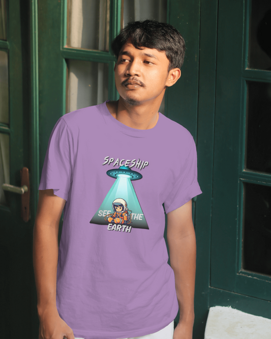 See You in Style – Ultra-Smooth Spaceship Tee