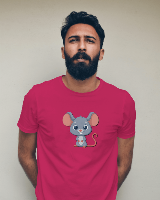 Style & Ultra-Smooth Comfort – Cute Mouse Tee