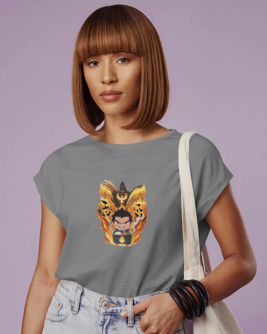 Premium Cotton T-Shirt – Inferno Fighter Edition