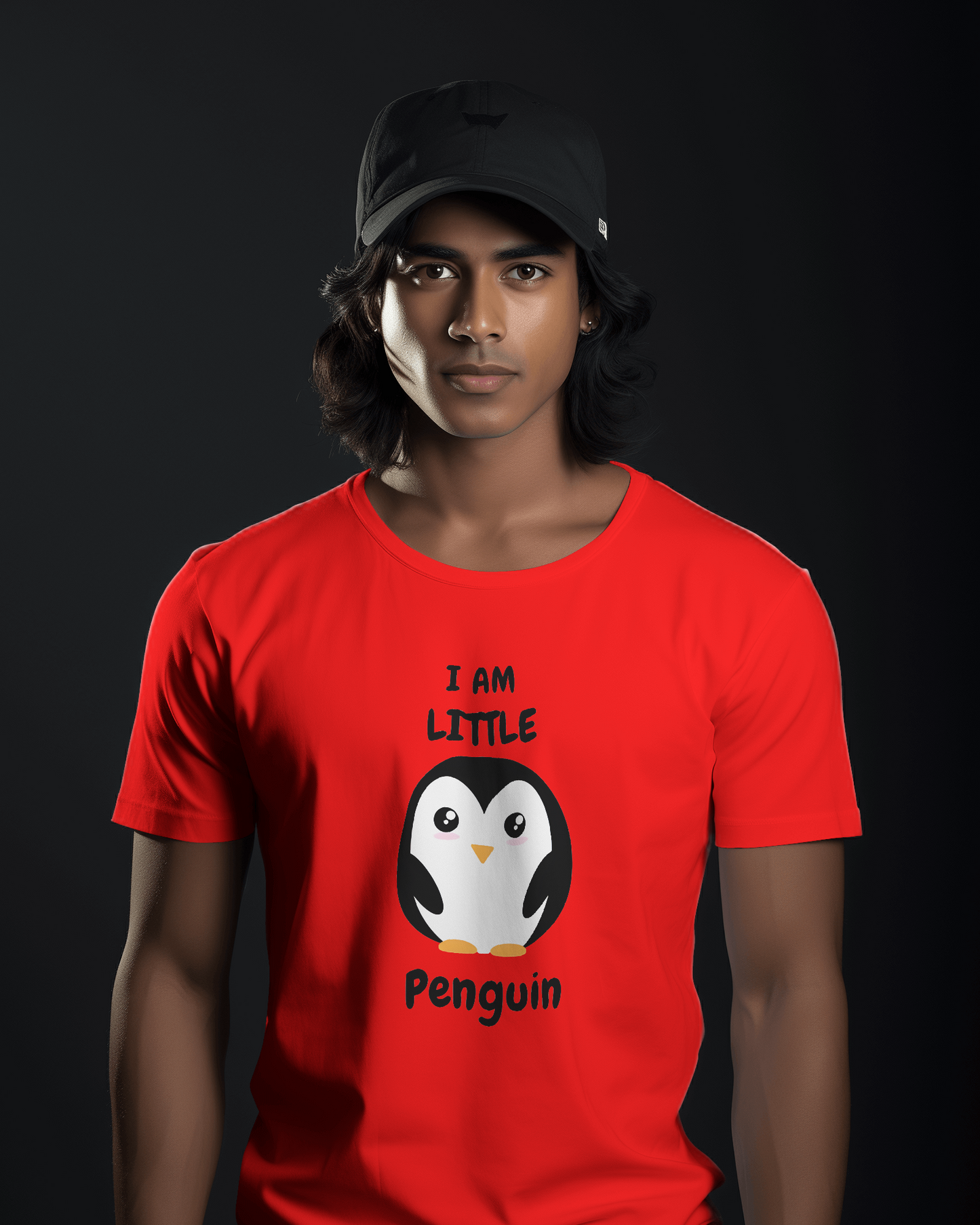 Ultra-Smooth Comfort – Premium Cotton Cute Penguin Tee
