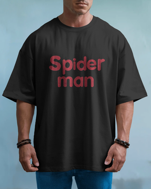 Swing into Oversized Comfort – Web Slinger Tee