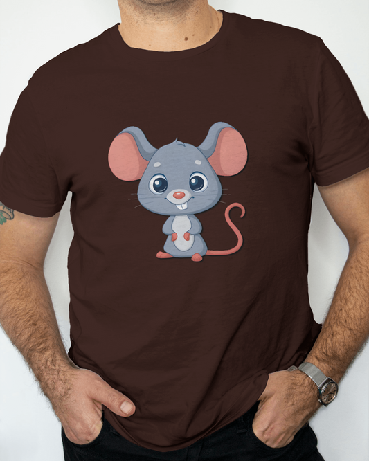 Style & Ultra-Smooth Comfort – Cute Mouse Tee