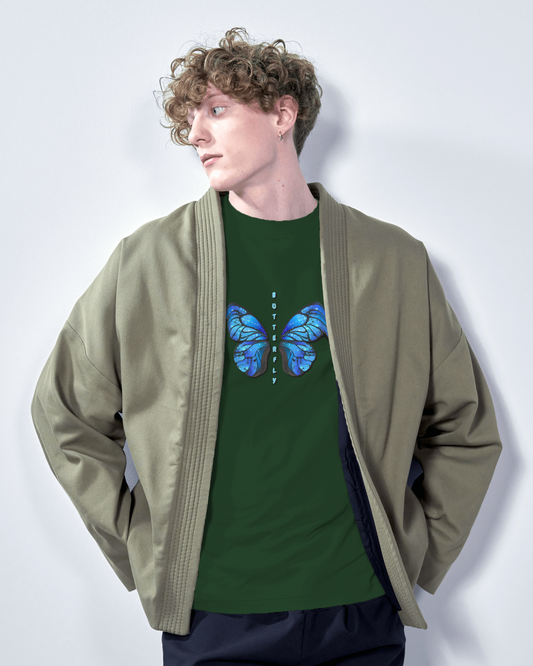 Grace in Motion – Ultra-Smooth Butterfly Tee