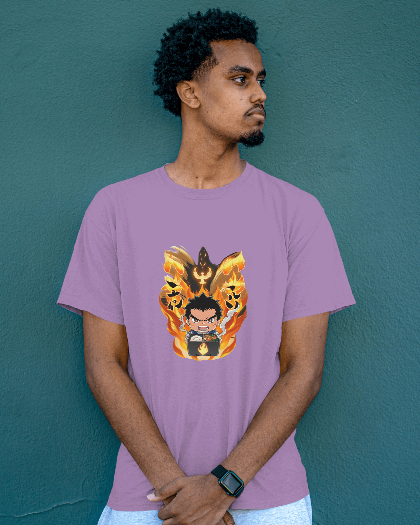 Premium Cotton T-Shirt – Inferno Fighter Edition