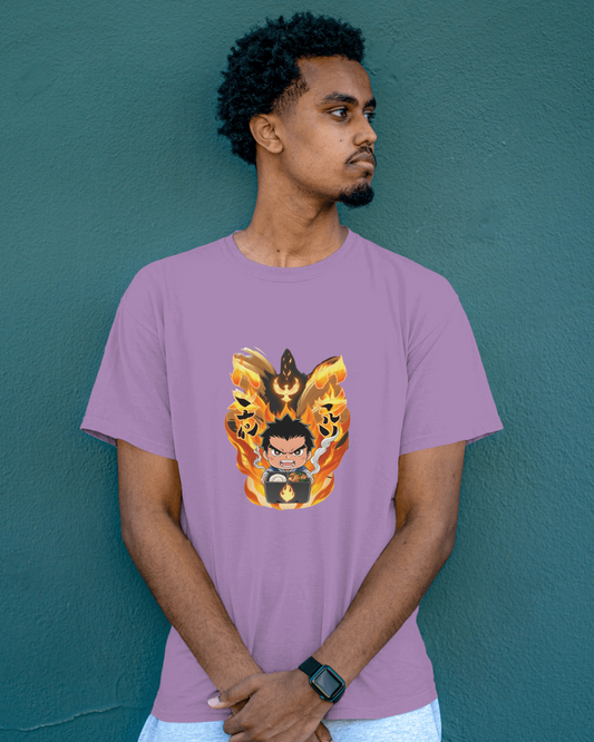 Premium Cotton T-Shirt – Inferno Fighter Edition