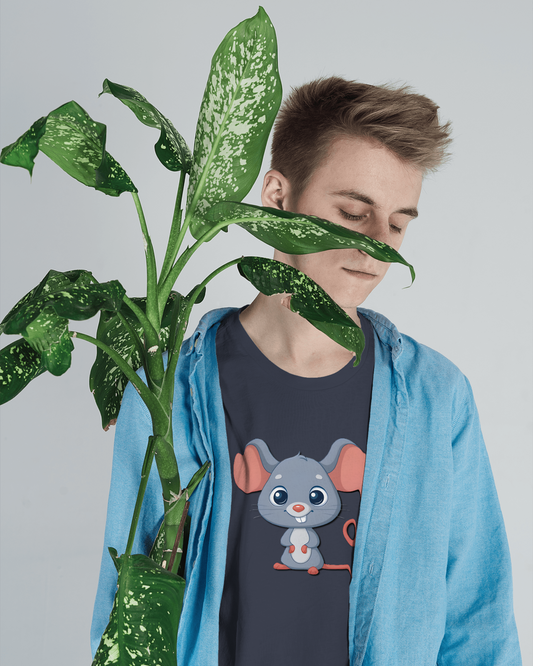 Style & Ultra-Smooth Comfort – Cute Mouse Tee